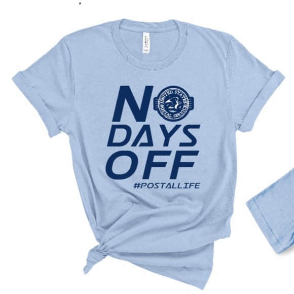 Unisex Cotton Tee postal Worker - Picture 1 of 2